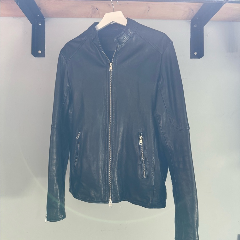 Men’s AllSaints Leather Jacket L